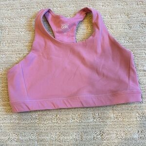 Pink/purple sports bra